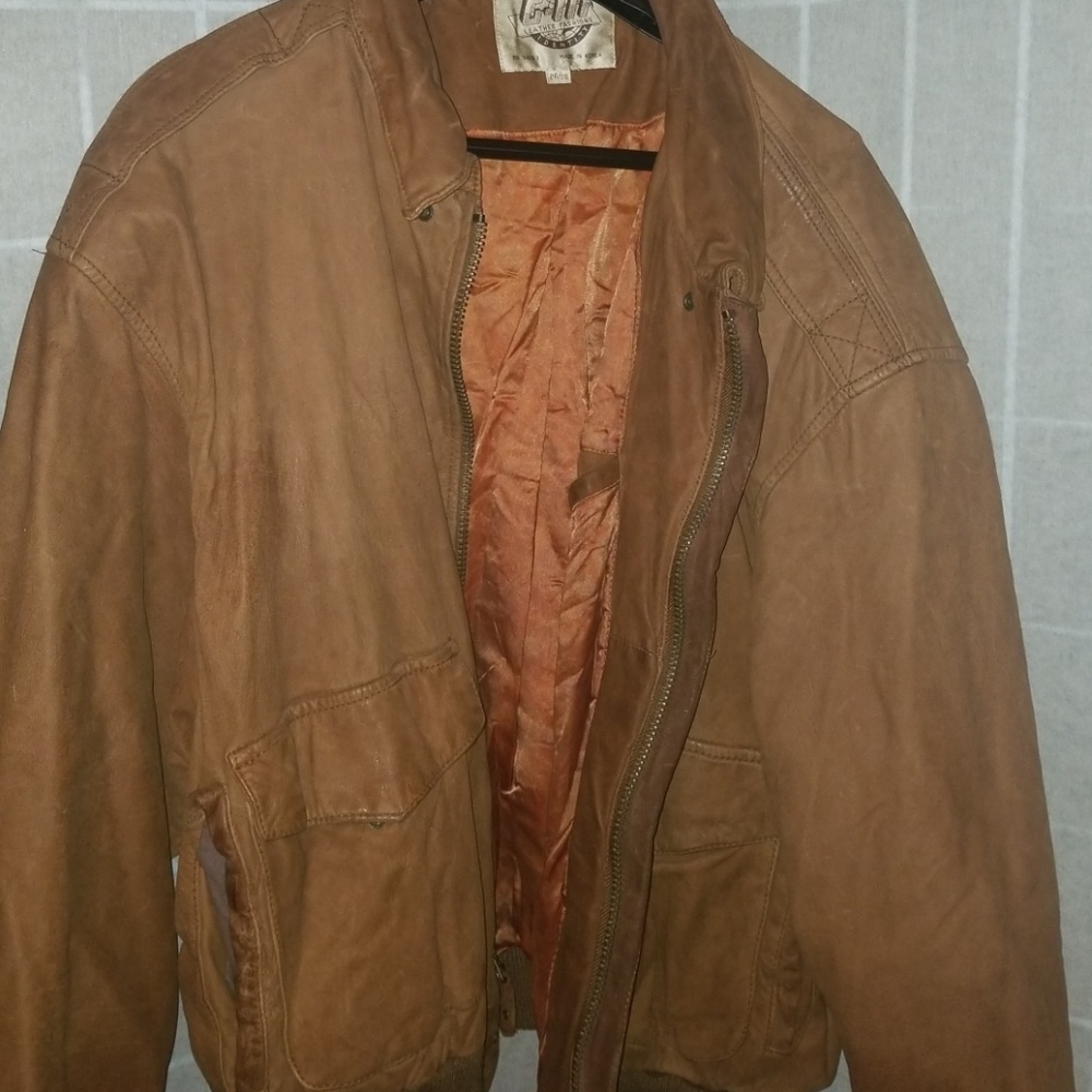 Leather and Suede Coat